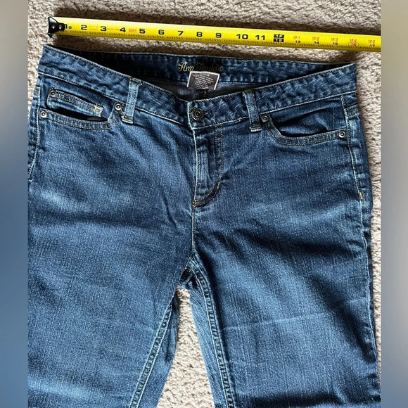 Ann Taylor Dark Wash Boot Cut Denim Jeans | Modern Fit Lindsay Waist | Size 10 - Picture 7 of 7